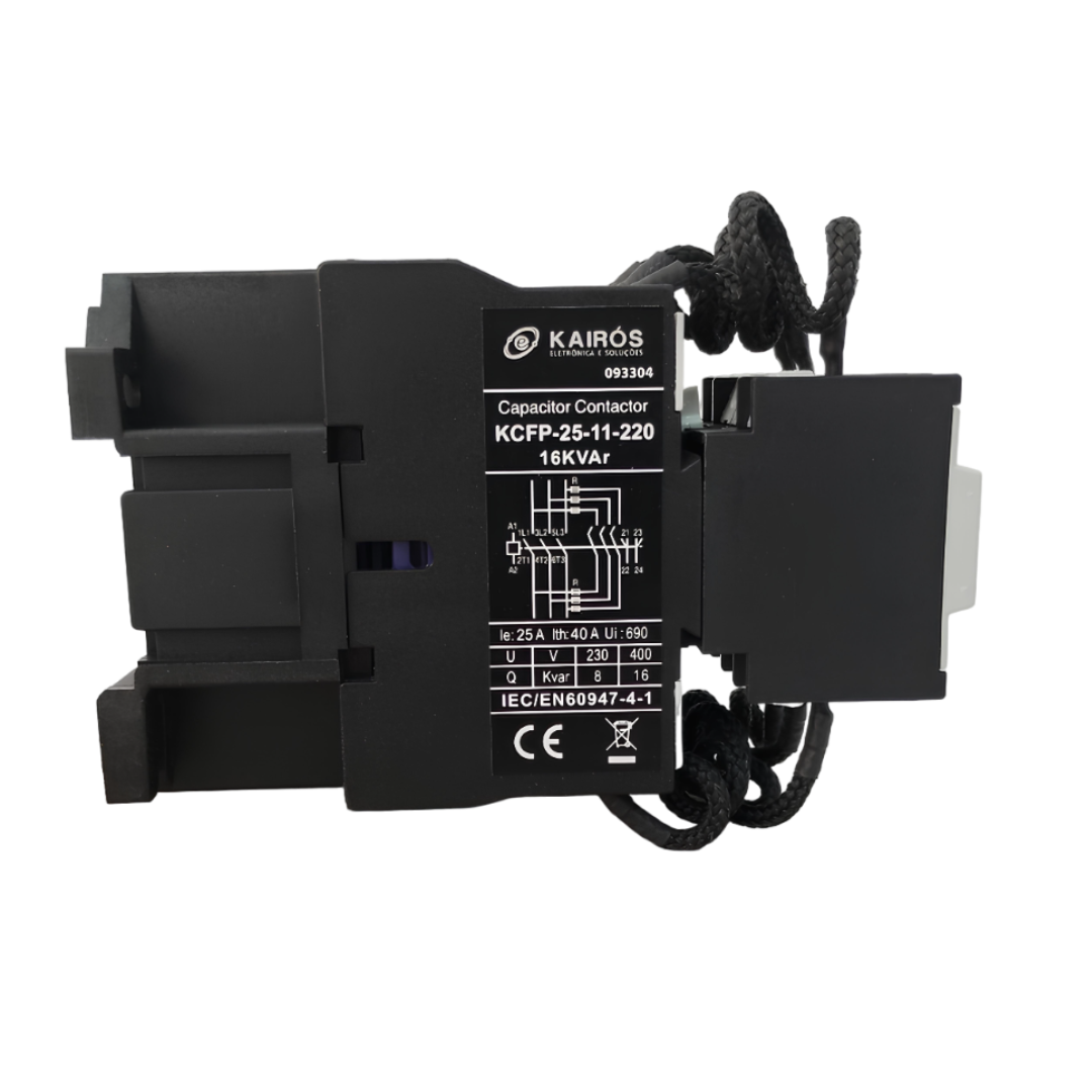 kairos-Contator para Manobra de Capacitores de Potência-KCFP-2